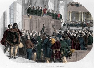 Révolution hongroise de 1848 : Première réunion de l