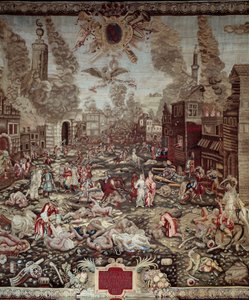 Conquête de la Hongrie : Les Autrichiens reprennent Buda aux Turcs ottomans le 02/09/1686 (détail) - Unknown artist