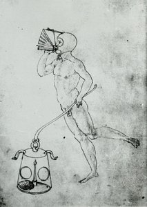 Dans un volume de Francesco di Giorgio apparaît ce dessin représentant un soufflet pour respirer sous l