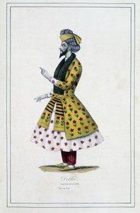 Inde : homme de Delhi - dans "Les différents peuples de la terre" par le Père Paul Jonhanneaud, Librairie des Bons livres