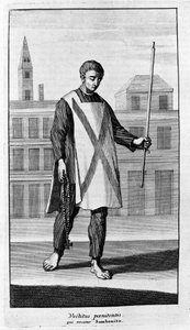 Inquisition. Vêtements de San Benito pour la procession de l