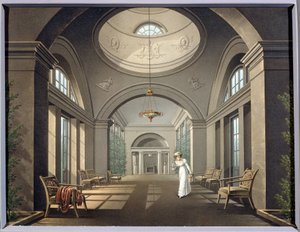Intérieur de la volière dans le palais Pavlovsk - Unknown artist