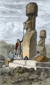 Jean-François Galaup, Comte de La Pérouse navigateur et explorateur anglais, sur l