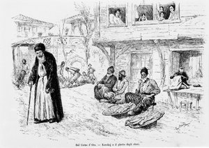 Ghetto juif à Constantinople - Unknown artist