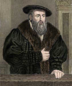 Johannes Kepler (Keppler) 1571-1630 - gravure - 19ème siècle - Unknown artist