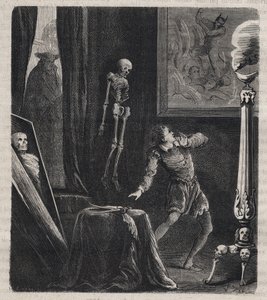 Jean Châtel (1575-1594) enfermé par les Jésuites dans la chambre des méditations - avant sa tentative d