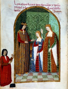 Roi Ferdinand II, Reine Jeanne de Castille et Isabelle 1ère de Castille
