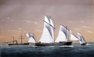 La Flotte universelle - dans "Marines vers 1850", A.D. - Unknown artist