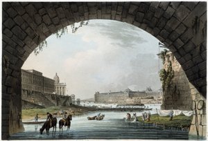 La Monnaie, 4 Nations dans Paris vu par J.C. Mats, publié par W. Miller à Londres-1806 - Unknown artist