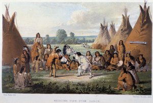 La danse du calumet contre les maladies chez les Indiens nord-américains