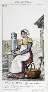 La marchande de café au lait - dans "Cris de Paris"