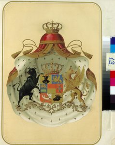 Les armoiries des francs-maçons de la Grande Loge de Suède Norvège