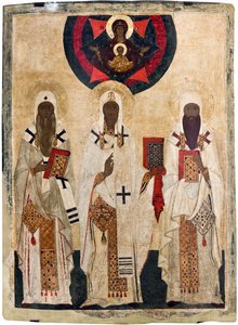 Les trois saints évêques de Rostov: Isaïe, Léonce, Ignace