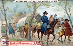La vie de Shakespeare : Shakespeare parmi les acteurs ambulants