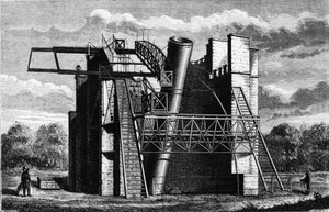 Le grand télescope de Lord Rosse à Parsontown, Irlande