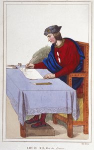 Louis XII (1462 -1515), Roi de France gravure de 1830 - Unknown artist
