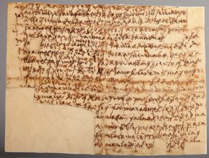 Manuscrit. Lettre n° 7 aux moines de Beas de Segura (Carta n° 7 de S. Juan de la Cruz depuis Málaga aux moniales de Beas de Segura). Papier. Partie 2. 18 novembre 1585 - Unknown artist