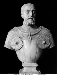 Buste en marbre de Charles V