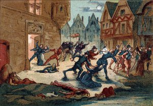 Massacre de la Saint-Barthélemy, 24 août 1572