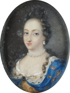 Miniature de la Reine Ulrika Eleonora l