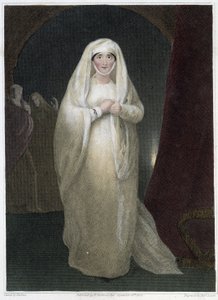 Mme Siddons, dans le rôle de Lady Macbeth dans la pièce de Shakespeare "Macbeth", début du 19e siècle - Unknown artist