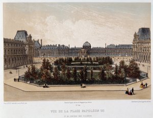 Place Napoléon III et le Palais des Tuileries - Unknown artist