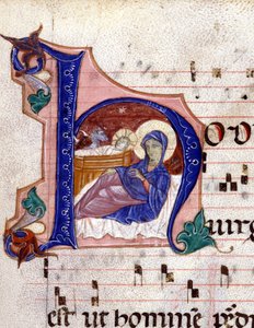 Nativité. Chant du 14ème siècle