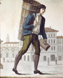 Ancien métier : le laitier - Unknown artist