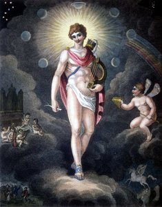 Orphée - gravure du 19e siècle. Milan