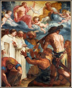 La Sainte Trinité et la rédemption des esclaves chrétiens par les Trinitaires - Unknown artist