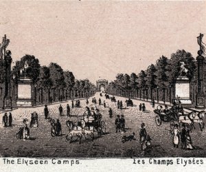 Paris, France : vue des Champs-Élysées - Unknown artist