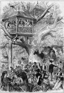 Fête au Parc de Sceaux en 1873.