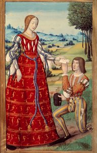 Phèdre tend une lettre à un messager