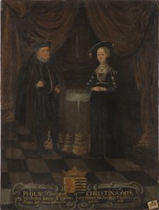 Philippe I de Hesse, dit le Magnanime et Christine de Saxe