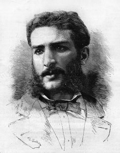 Pierre Savorgnan de Brazza (1852-1905), explorateur français en 1882 - Unknown artist