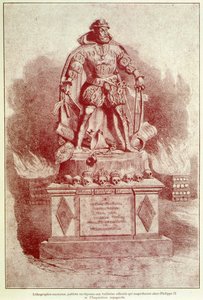 Portrait-charge de Philippe II sur l