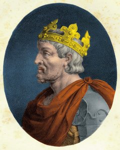 Portrait de Pépin le Bref (v. 714 - 768).