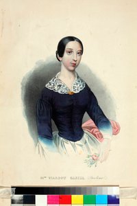 Portrait de la cantatrice et compositrice Pauline Viardot (1821-1910)