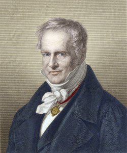 Portrait du baron Alexander Von Humboldt