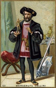Portrait de Benvenuto Cellini (1500 - 1571), orfèvre et sculpteur italien - Unknown artist