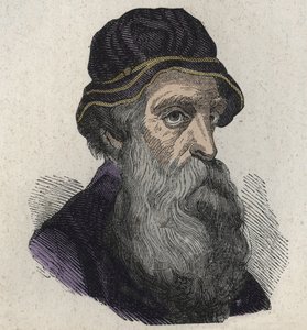 Portrait de Benvenuto Cellini, sculpteur, orfèvre, sculpteur et auteur de la Renaissance italienne 1500-1571