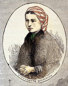 Portrait de Bernadette Soubirous (1844-1879). - Unknown artist