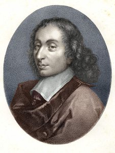 Portrait de Blaise Pascal (gravure du 19e siècle) - Unknown artist