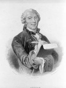 Portrait de Buffon (1707 - 1788), naturaliste et écrivain français