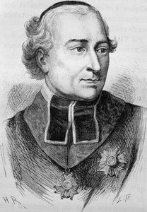 Portrait du cardinal Joseph Fesch (1763-1839). Gravure de la fin du 19e siècle dans « Histoire de France » de H. Martin