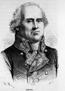 Portrait de Charles François Lebrun (1739-1824), homme politique français
