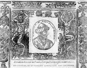 Portrait de Charles IV Le Bel, roi de France de 1322 à 1328 - Unknown artist