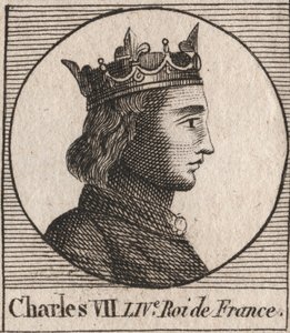 Portrait de Charles VII (1403-1461), roi de France - Unknown artist