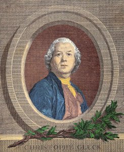 Portrait de Christoph Willibald, chevalier VON GLUCK (1714 - 1787) compositeur allemand - Unknown artist