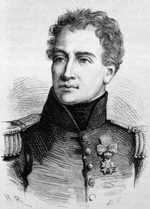 Portrait de Claude François de Malet (1754 - 1812). Gravure de la fin du XIXe siècle dans « Histoire de France » par H. Martin.
